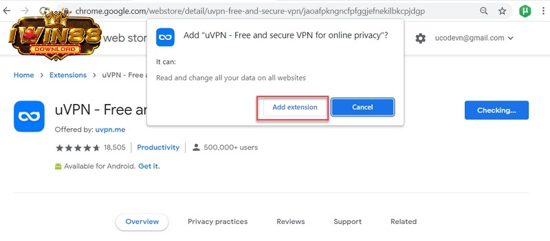 vpn chrome